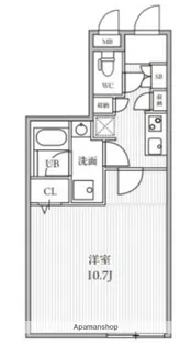 THE PALMS大島【3階】の間取り