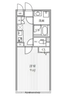 THE PALMS大島【2階】の間取り