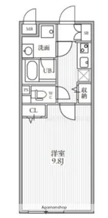 THE PALMS大島【2階】の間取り