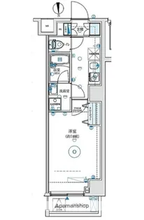 プレニーズ五反野MAXIV【8階】の間取り