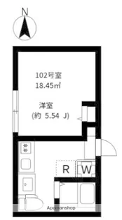 EXENTIA ROKUCHO【1階】の間取り