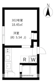 EXENTIA ROKUCHO【3階】の間取り