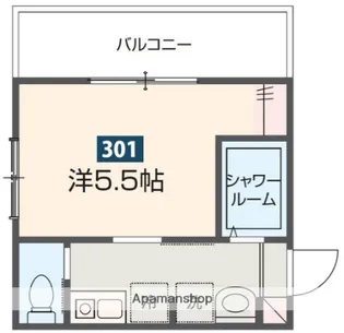 MELDIA堀切菖蒲園Ⅳ【3階】の間取り