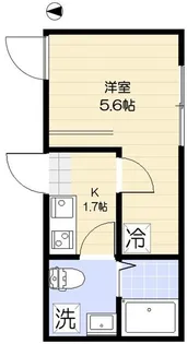 ラ・フォート梅島【1階】の間取り