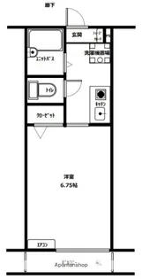 CASA WHITE【2階】の間取り