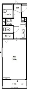 CASA WHITE【1階】の間取り