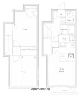 アーバンパーク亀戸【1階】の間取り