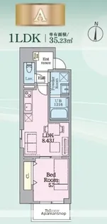 DAIWAグレイスメゾン亀戸【4階】の間取り