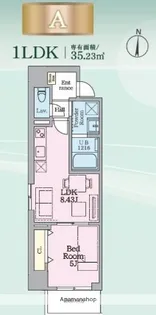 DAIWAグレイスメゾン亀戸【1階】の間取り