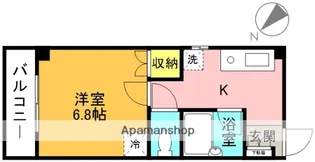 ソレイユ金町【2階】の間取り