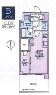 クレストコート東陽町【12階】の間取り