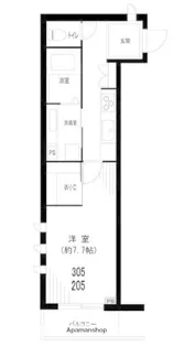 MISUZU COURT 清澄白河【2階】の間取り