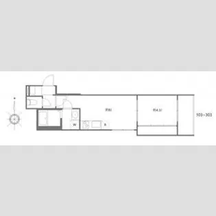 アプトエル【1階】の間取り