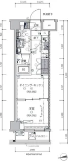 セジョリ東向島【3階】の間取り