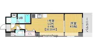 ソレイユ北砂【2階】の間取り
