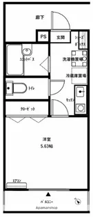 エンシェントアビス【1階】の間取り