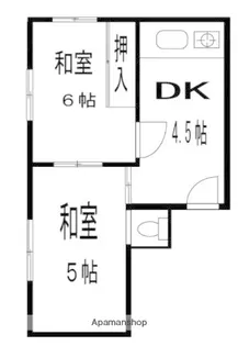 小林荘【2階】の間取り