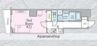 HAON【7階】の間取り