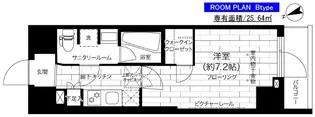 ステージグランデ亀有アジールコート【2階】の間取り