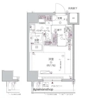 アルコバレーノ堀切菖蒲園【3階】の間取り
