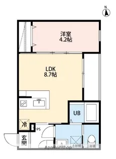 ROBOT HOME 北綾瀬【2階】の間取り