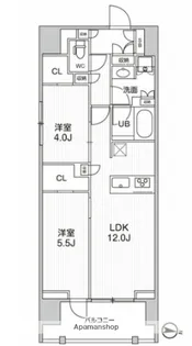 シーズンフラッツ押上フィオーレ【3階】の間取り
