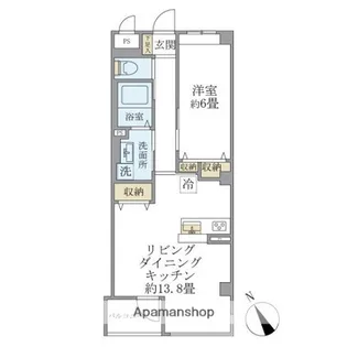 RIO GRANDE【3階】の間取り