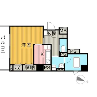 ダイナ大島【7階】の間取り