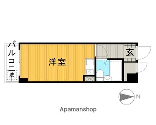セントヒルズ大島【1階】の間取り