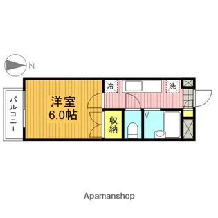 ラ・フォンテ【1階】の間取り
