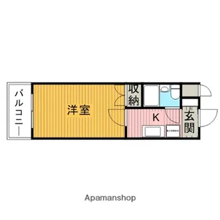 日神パレステージ三鷹【5階】の間取り