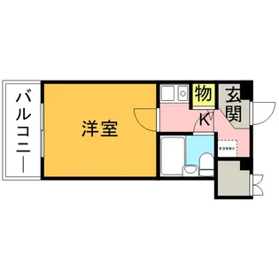 ライオンズテラス武蔵小金井【2階】の間取り