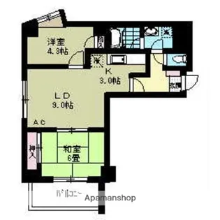 東京都西東京市田無町7丁目【マンション】の間取り