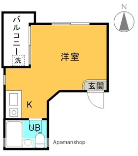 東京都杉並区井草4丁目【マンション】の間取り