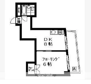シティハイツ【2階】の間取り