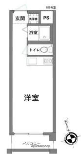 井の頭グリーンハイム【1階】の間取り