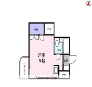 フィルコリンズ武蔵野【303号室】の間取り