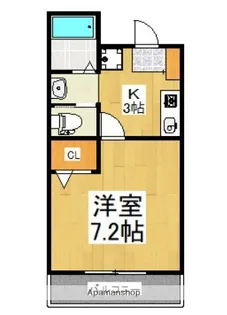 シャルマンM【3階】の間取り