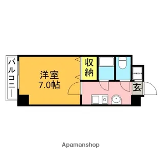 ステラート・オーラム【202号室】の間取り