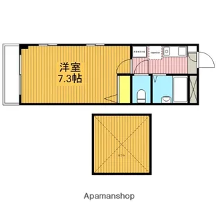 フローレンス武蔵境【1階】の間取り