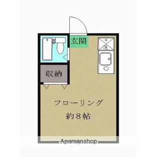 サンライズ東小金井【1階】の間取り