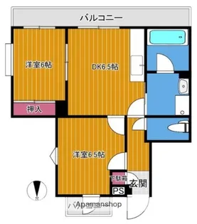 ロックビル【1階】の間取り