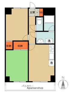 エクリーンミタカⅠ【6階】の間取り