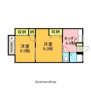 第二協友館マンション【3階】の間取り