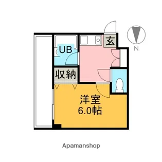 パルクベール下井草【3階】の間取り