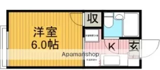 リュ・プラタン【2階】の間取り