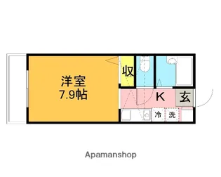 ラ・ムラージャ【2階】の間取り
