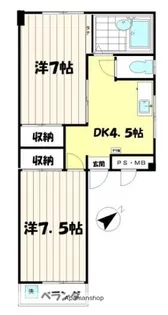 おおやまハイツ【3階】の間取り