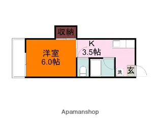 マイクイン【1階】の間取り