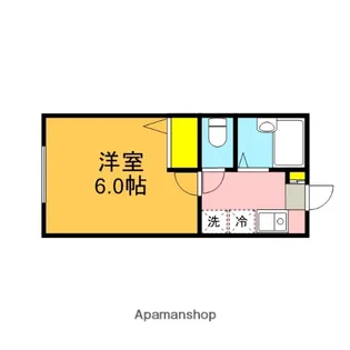 メゾン・ド・アルザス【2階】の間取り